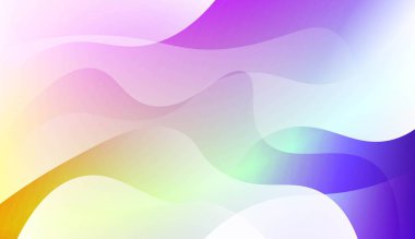 Eğrileri çizgiler Ile modern background şablonu. Zarif desen kapak kitabı için. Renk gradyan ile vektör Illustration.