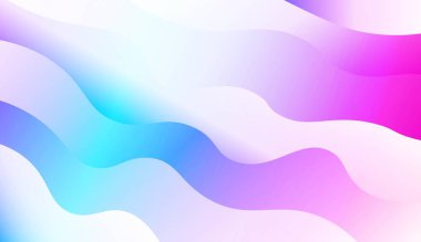 Çizgilerle Geometrik Desen, Dalga. Tasarım ilanın için, Banner, kapak sayfası. Renk Gradyanlı Vektör İllüstrasyonu.