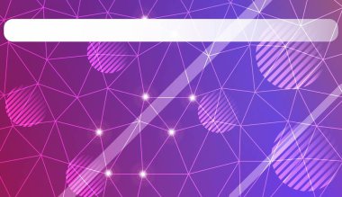 Bir üçgen, çizgi, daire, metin biçimi için alan, renk grafikleri. Akıllı iş tasarımı. Vektör illüstrasyonu.