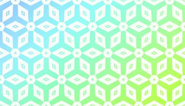 Polygonal geometrik elemanlar Ile desen. Vektör Illustration. Duvar kağıdı Için şablon, Iç Tasarım, dekorasyon, Scrapbooking sayfa. Degrade arka plan