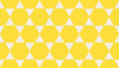 Renk tasarımı geometrik deseni. Dikişsiz vektör illüstrasyon sarı renk.