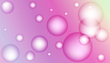 Baloncuklu bulanık dekoratif tasarım. Zarif kapak kitabı için. Vektör illüstrasyonu.