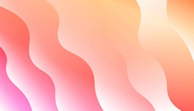 Modern dalgalar. Fütüristik teknoloji tarzı arka plan. Başlık sayfası, reklam, poster, banner Için tasarım. Renk gradyan ile vektör Illustration.