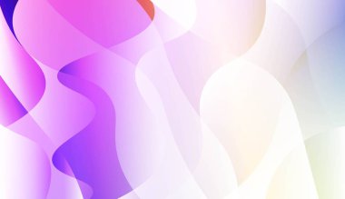 Hologram Gradyan Geometrik Dalga Şekli. Soyut arka plan. Şablon Cep Telefonu Arka Planlar için. Vektör İllüstrasyonu.