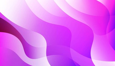 Soyut dalgalı arka plan. Fütüristik reklam için, kitapçıklar. Renk gradyan ile vektör Illustration.