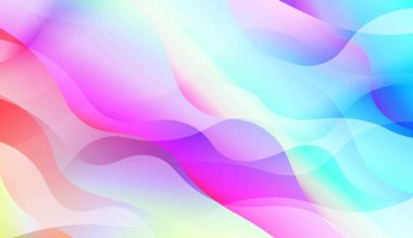 Geometrik Tasarım, Şekiller ile Fütüristik Teknoloji Tarzı. Bulanık Gradyan Doku Arka Planı. Reklam, Sunum, Kart. Vektör İllüstrasyon için.