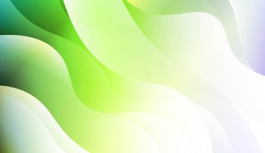 Dalga geometrik şekli Ile şablon arka plan. Şablon cep telefonu arka planlar için. Renk gradyan ile vektör Illustration.