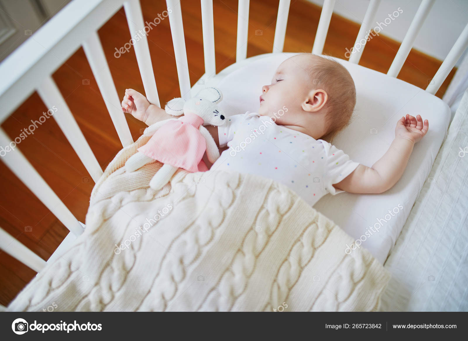 pic Co Sleeper Toddler Bed Attached To Parents Bed https depositphotos com 265723842 stock photo baby sleeping in co sleeper html