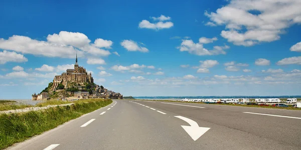 Mont Saint-Michel, Normandia, França — Fotografia de Stock