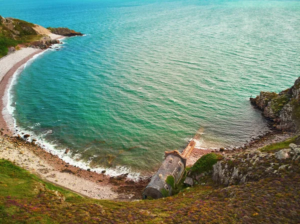 Vista Panoramica Capo Erquy Una Delle Destinazioni Turistiche Più Popolari — Foto Stock