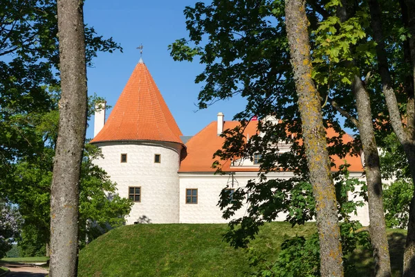 Architektur Der Burg Von Bauska — Stockfoto