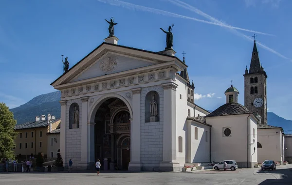 Cathedral Historic Part City Aosta Italy — Stock Photo, Image