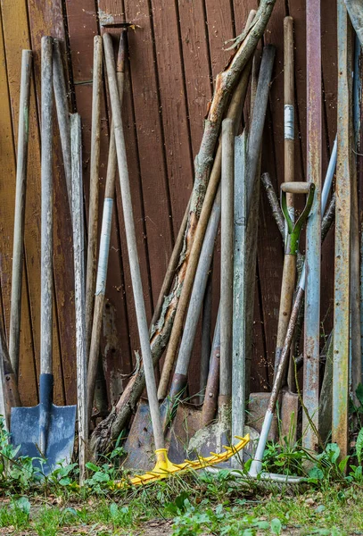 Werkzeuge Zum Arbeiten Garten — Stockfoto