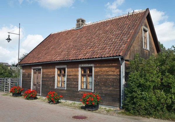 View Street Old Town Latvia — Stock Photo, Image