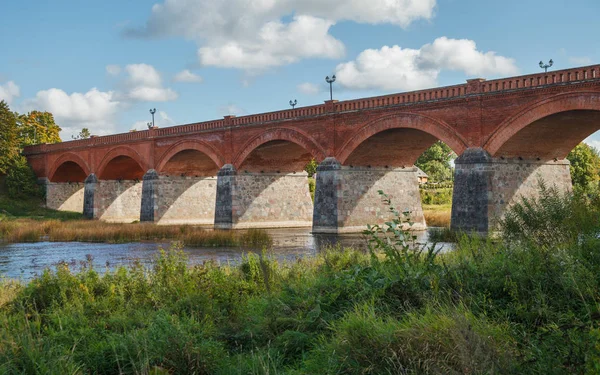 View Brick Bridge River — Stock Photo, Image
