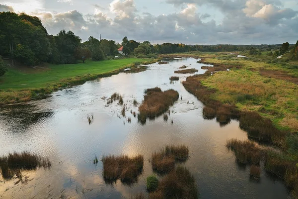 River Venta Latvia Evening Time — Stock Photo, Image