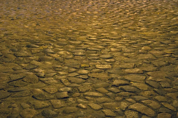 Piedra Textura Pavimento Noche —  Fotos de Stock