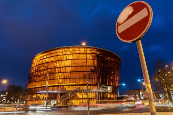 Nya konserthuset fantastiska Amber. — Stockfoto