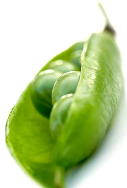 Pod with fresh green peas. — Stock Photo, Image