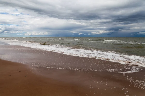 Storm in de zee. — Stockfoto