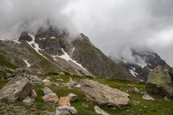 Vue sur le Mont Blanc . — Photo