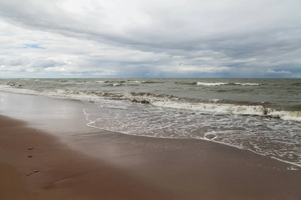 Tempête dans la mer . — Photo