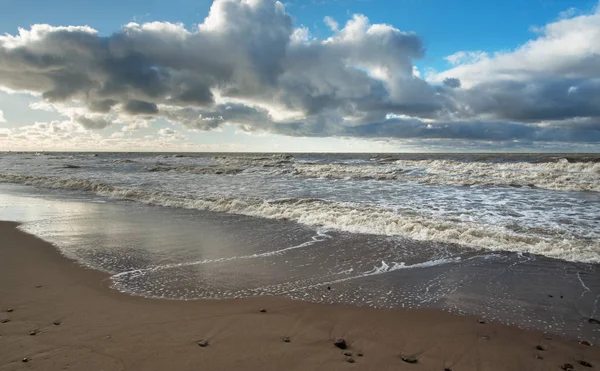 Baltic sea beach. — Stock Photo, Image