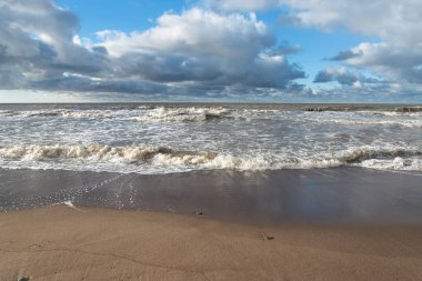 Baltık Denizi beach.