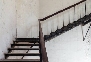 Eski su kulesindeki merdivenler..