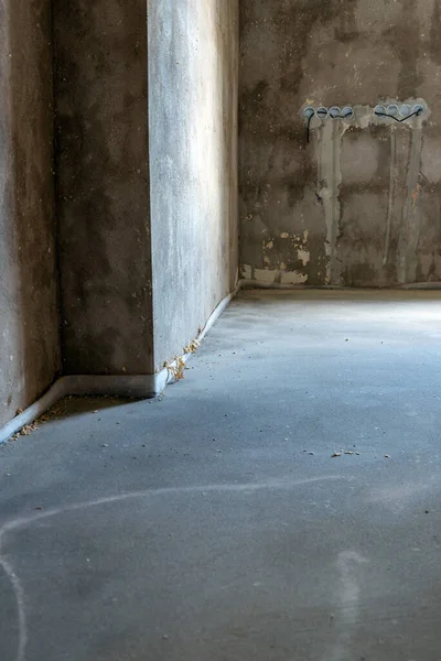 戸建住宅の部屋の未完成の修理 — ストック写真