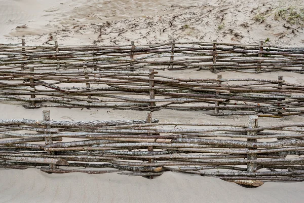 Natural Barrier Dunes Coast Baltic Sea Stock Photo