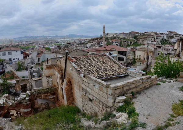 Şehir Avanos Kızılırmak Kırmızı Nehri Üzerinde Set Iyi Bilinen Çanak — Stok fotoğraf