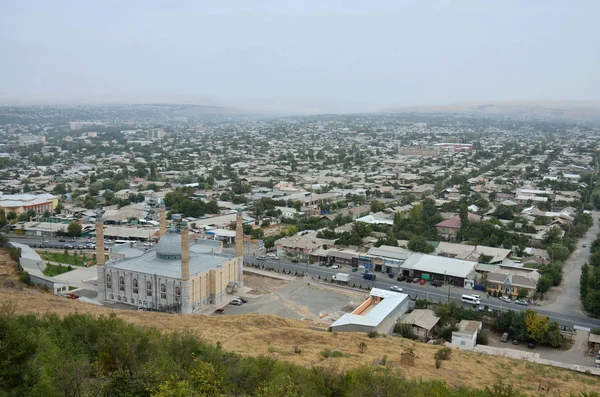 Vista Osh Desde Montaña Sagrada Sulaiman Too Catalogada Como Patrimonio —  Fotos de Stock