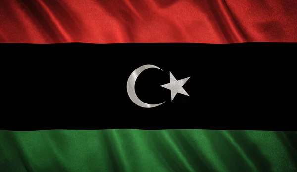 Прапор Початкові Пропорції Прапор Лівії — стокове фото