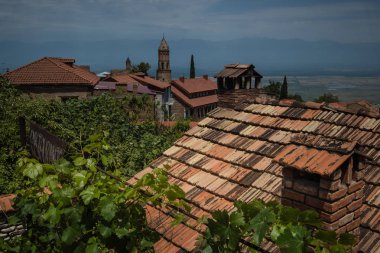 Sighnaghi panoramik, Kaheti bölge Gürcistan