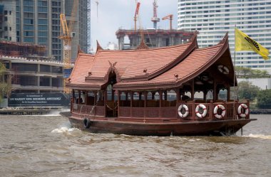 Bangkok Chao Phraya River tekne