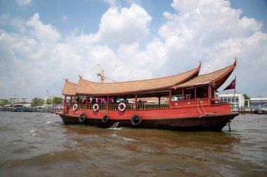 Görünüm Chao Phraya Nehri, Tayland