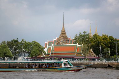 Görünüm Chao Phraya Nehri, Tayland