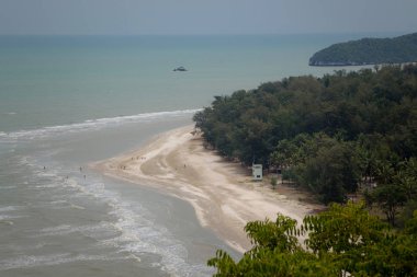 Tatil ve tatil kavramı. Tropikal plaj. Tayland