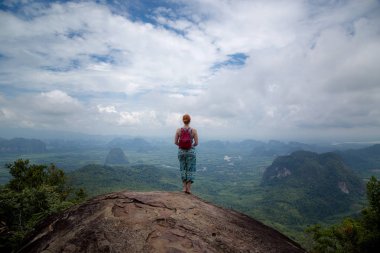 Kız güzel bir görünüme sahiptir, Krabi, Tayland