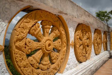 Tiger Cave Temple, Wat Tham Suea, Krabi Bölgesi, Tayland üst