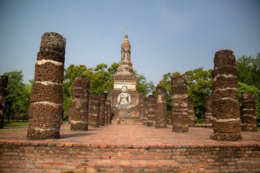 Satchanalai Historical Park, Sukhothai Province, Tayland.