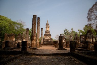 Si Satchanalai tarihi Park Tayland tarihi Parkı