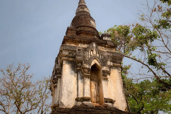 SI Satchanalai Historical Park är den historiska parken thailan — Stockfoto