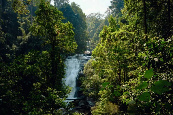 Національний Парк Doi Inthanon Chiang Mai Таїланд Вражаючий Вид Водоспад — стокове фото