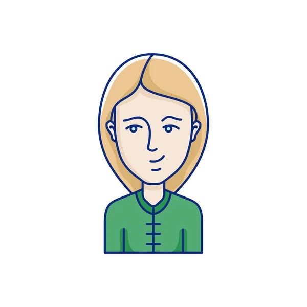 Vectorillustratie avatar — Stockvector