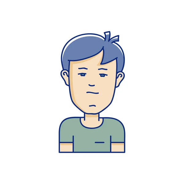 Vectorillustratie avatar karakter — Stockvector