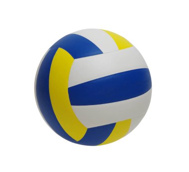 Beyaz Arkaplanda İzole edilmiş Voleybol Topu