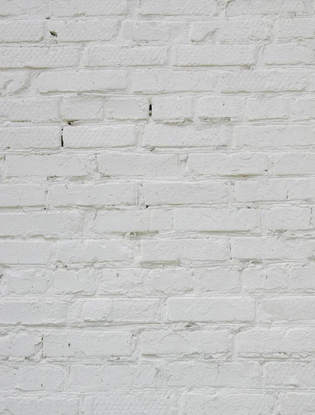 Oude Witte Bakstenen Muur Textuur Voor Achtergrond — Stockfoto