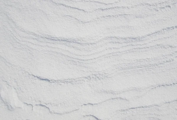 雪のテクスチャの高い角度ビュー 冬の背景 — ストック写真